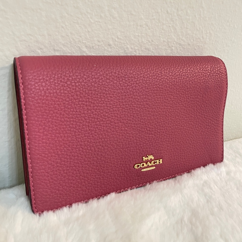 Coach Messenger Pink Envelope Bag